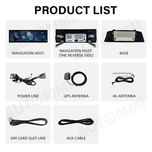 CCC 7 serisi E66 14.9 inç Android araba ekran Apple Carplay Android otomatik navigasyon Bluetooth araç Dvd oynatıcı oyuncu BMW 2004 - 2008 için - Product Image 5