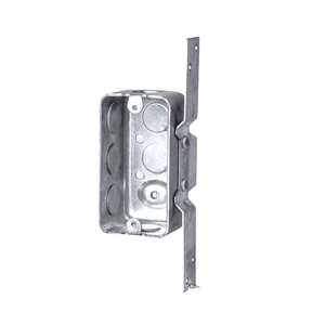 TS braketi ile 4x2 inç elektrik kullanışlı anahtarı 58361 dikdörtgen kutu - Product Image 1