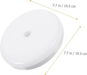 220mm*40mm 12W on Off Flush Mount Round LED Ceiling <strong>Light</strong> with <strong>Built</strong> <strong>in</strong> <strong>Motion</strong> <strong>Sensor</strong> - Product Image 6