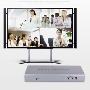Señal DE VIDEO 4x1 Quad Multi-VIEWER Seamless Switcher 1080p 4 Entrada 1 Salida Video Multi Viewer Switch