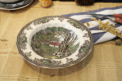 Gray plate