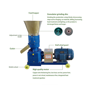 Heo Gà Gà Thức Ăn Granulator Pellet Pelet <span class=keywords><strong>Pelletizer</strong></span> Máy Động Vật Gia Cầm Bảng Nhỏ Máy Cho Gà Thức Ăn Cho Chó - Product Image 6