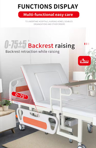 安定性のための強化構造を備えた肥満病院用ベッド - Product Image 3