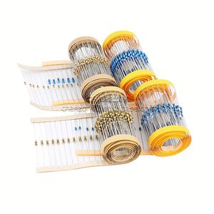 Paquete de película delgada Resistencia de código de color 1/6W 1 W 1/4 1 Watt 2.2ohm 220ohm 0,5 2,4 60 67 140 390 K 15K 61K 1,2 K Resistencia de ohmios - Product Image 1