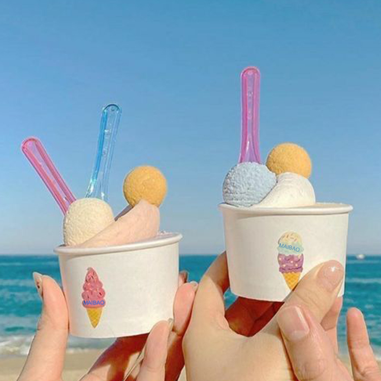 gobelets à glace en papier