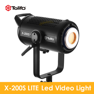 TOLIFO X-200S lite Max 215W luce diurna 5600K Linklite APP di controllo LED con uscita COB continua per Studio fotografia pellicola luce Video - Product Image 3