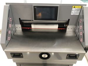 E490T Electric Programmable Paper <strong>Cutter</strong> Machine High Efficiency Paper Trimmer - Product Image 5