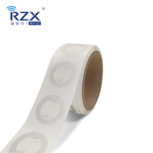 RZXカスタムサイズNFC 13.56Mhz NTAG 213,144バイトウェットインレイスマート包装用 - Product Image 3