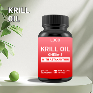 OEM Krill Oil softgel berkontribusi pada kesehatan kardiovaskular, memberikan efek antioksidan yang kuat, dan meningkatkan kekebalan. - Product Image 3