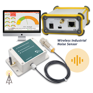 Wireless <strong>Analog</strong> Sensor Industrial Design Wireless Noise Sensor Network G7 IOT Laser Noise Vibration Sensor - Product Image 2