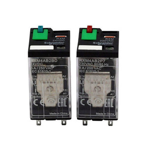 RXM4AB2BD S-chneider relé de sobrecarga térmica eléctrica módulo de salida de entrada analógica PLC inversor CPU relés de controlador