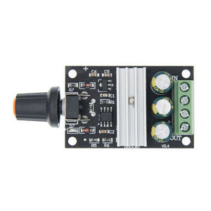 3A DC 6V 12V 24V 28V PWM DC Motor drehzahl regler mit einstellbarem Potentiometersc halter modul - Product Image 3