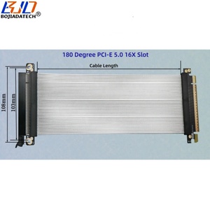 Pci-e 5.0 16X để X16 Gen5 Card đồ họa GPU Riser cáp mở rộng 0.2m 0.25M 0.3M 0.4m 0.5M 0.6m cho A100 H100 l40s trong kho - Product Image 3