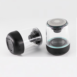 TWS LED C7带5.0扬声器透明LED发光低音炮6D环绕HIFI立体声无线TWS扬声器 - Product Image 1