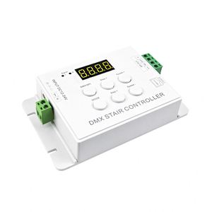 Controlador de luz de escalera de carcasa de goma, Sensor de movimiento Led Dmx Spi, controlador de paso automático de luz de paso para luz de escalera - Product Image 1