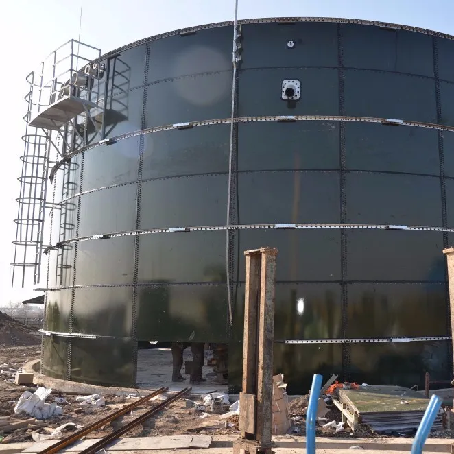 90000 Liter Wassertanks Glas mit Stahl verschraubten Wassersp eicher TANKS Regenwasser tanks verschmolzen