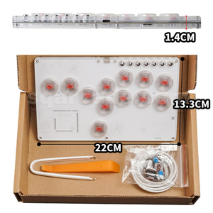 ต่อสู้ติดควบคุมมินิ HitBox SOCD กลปุ่มสนับสนุน Pc/ Android PS 5 PS 4 X กล่อง WII สวิทช์ - Product Image 6