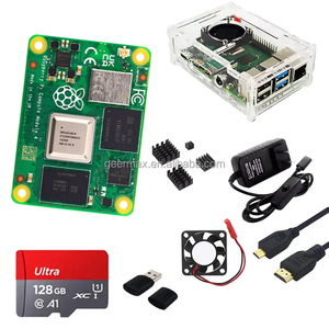 Raspberry Pi Compute modulo 4 CM4102008 scheda singola alimentazione Computer scheda SD scheda ventola dissipatore adattatore custodia Touch Screen CM4 - Product Image 2