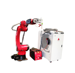 Macchina robot per saldatura mig CO2 per metallo in lega di alluminio 6000w 3000w 2000w 1500w industriale robotizzati 6 assi saldatrici laser