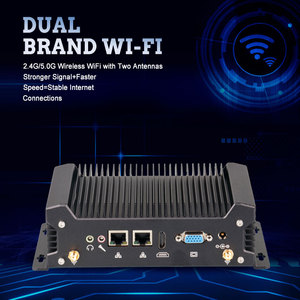 I7 10610U X86 Micro Intel Mini PC Intel Mini <strong>Computer</strong> Computadora <strong>Windows</strong> 10 16GB 2 Lan Port Ubuntu Dual Lan Linux Mini PC - Product Image 5