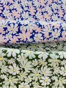 Elbise için 2025 fantezi tasarım çiçek baskılı 45s Rayon baskılı kumaş - Product Image 3