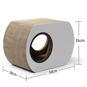 Large Corrugated Cardboard Cat Scratcher Lounge <strong>Catnip</strong> Enhance