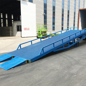10t 12t Movable Container <strong>Loading</strong> Dock <strong>Platform</strong> 8ton Hydraulic Mobile Lift Ramp for <strong>Loading</strong> <strong>and</strong> <strong>Unloading</strong> - Product Image 2