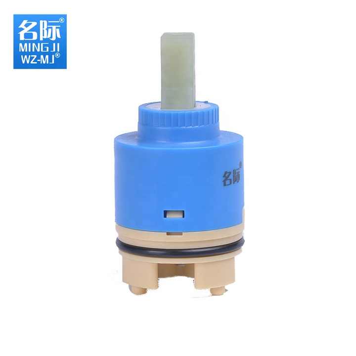 Grifo de disco de doble sello, cartucho de cerámica con distribuidor, 40mm, venta al por mayor de fábrica