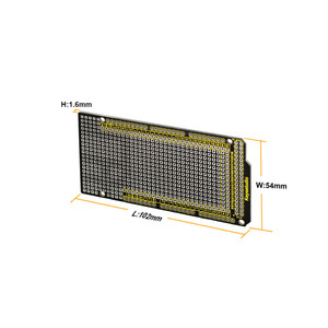 10PCS Keyestudio Prototipo PCB per Arduino per MEGA 2560 R3 Shield Consiglio FAI DA TE FR-4 Ecologico