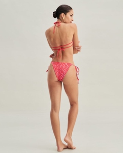 Hoge Kwaliteit Custom Bloemenprint Strappy Strik Design Driehoek Bikini Voor Vrouwen Plus Size Badpakken Groothandel Voor Strand - Product Image 3