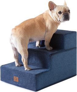 Küçük köpekler için köpek merdiven adım evcil hayvanlar için kaymaz alt katlanır köpek adımları ile kanepe için Pet merdiven - Product Image 2