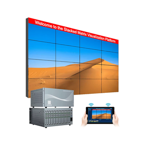 Professional Video <strong>Matrix</strong> Switching System 4x1 16 in 1 <strong>hdmi</strong> Quad Multiviewer 8 <strong>Input</strong> 8 <strong>Output</strong> Audio <strong>Matrix</strong> Controller - Product Image 1