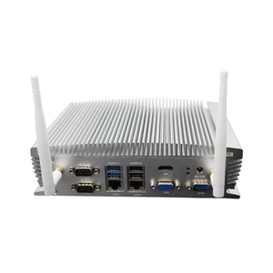 Potente Intel Celeron J4125 Mini PC 14nm Gemini lago a bordo DDR4 RAM nuovo industriale Desktop Computer ventola di raffreddamento per AU US - Product Image 2