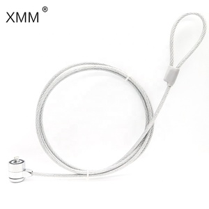 XMM-2003 Zinc Alloy Material Steel Cable Wire Notebook Laptop <strong>Computer</strong> <strong>Lock</strong> Security <strong>Lock</strong> <strong>With</strong> 2 <strong>Keys</strong> in Black Color - Product Image 3