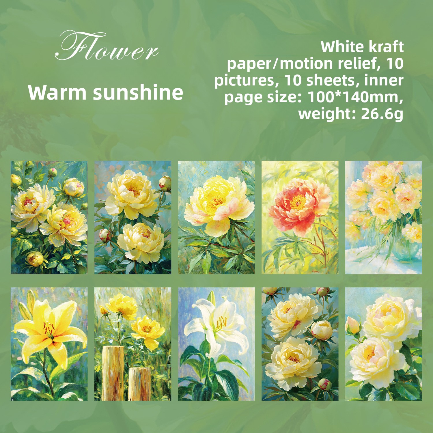E Warm sun like a caress-white