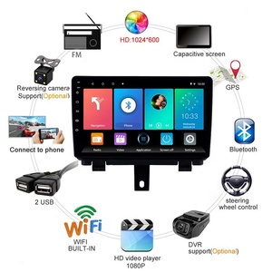 2 Din 9 polegadas tela Android 8.1 Rádio Car Multimedia Player De Vídeo WI-FI de Navegação GPS para Audi Q3 2013-2017