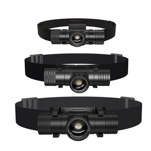 Factory Design T-Series <strong>Head</strong> Light for Wholesale Waterproof LED Rechargeable Headlamp Adjustable Zoom <strong>Emergency</strong> Headlamp - Product Image 1