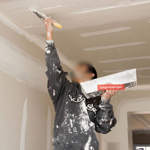 Vách Thạch Cao Masonry Công Cụ Khay Xô Putty Khe Cắm Thép Không Gỉ & Nhựa Bùn Pan Taping Thạch Cao Côn Bên Bùn Hộp - Product Image 5