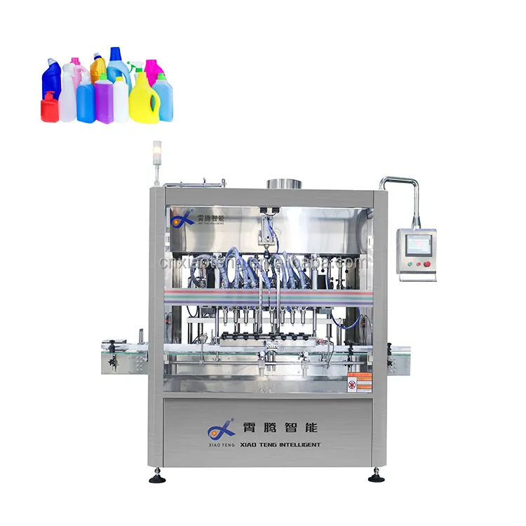 10 teste sapone liquido bevanda lubrificante vetro pesatura sterilizzato succo di miele macchina riempitrice automatica crema 5000ml