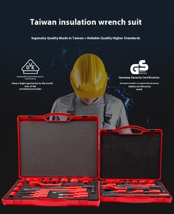 台湾1000V 1/2断熱工具セットVde認定家庭用工具キット特殊ケースハンドパワーソースエクスプロイトメンテナンス - Product Image 5