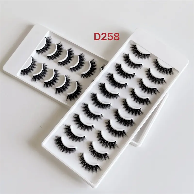 Alibaba Best Seller 3D Mink lashes3d Eyelashes wholesale Vendor Private Label Mink Eyelashes and Custom Package 3D Mink Lashes