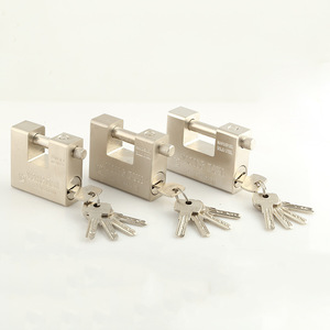 Cadenas de conteneur d'expédition en fer de haute sécurité robustes cadenas de sécurité supérieurs <span class=keywords><strong>anti</strong></span>-coupure en gros - Product Image 1