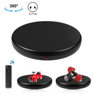 静かなディスプレイPULUZ45cmリモコン調整速度回転ターンテーブルディスプレイスタンド360度カメラ回転負荷100kg - Product Image 2