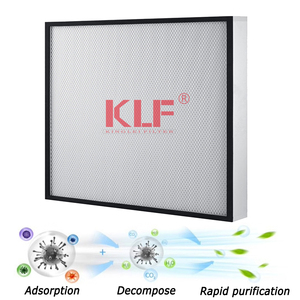 Hvac Hệ thống bộ phận Hợp kim nhôm Khung Bộ lọc không khí có thể giặt Bộ lọc mật độ cao Sponge laminar Flow Hood <span class=keywords><strong>HEPA</strong></span> lọc - Product Image 2