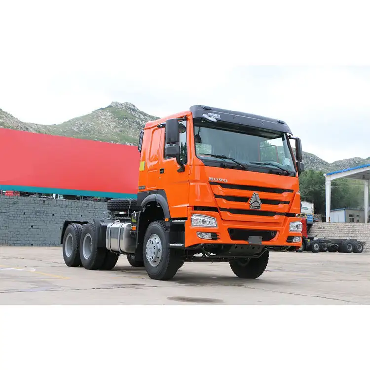 Sinotruk HOWO 371 6x4 Trator poderoso caminhão reboque esquerdo Trator flexível e economizador de energia na China