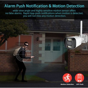 Detección facial inteligente por IA, captura facial, reconocimiento facial, PoE personalizado, WIFI inalámbrico/red cableada, bala impermeable, cámara IP de 5MP - Product Image 4