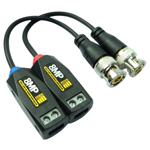 CCTV配件8MP 4k电涌保护无源HD BNC视频巴伦收发器发射器通过UTP RJ45电缆AHD/TVI/CVI/CVBS - Product Image 3