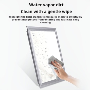 紙の薄いLEDライトシート再エッサードディフューザー天窓Ledpanel 36w Rgb P.r.c Lcd 30x30反射 - Product Image 5