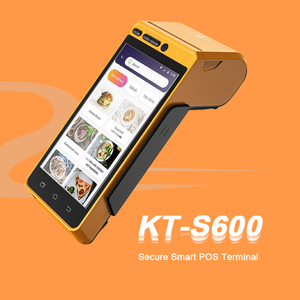 S600 умный портативный POS терминал рычаг Cortex-A53 процессора NFC Android 12 Dual SIM 2 PSAM Слоты подключения через Wi-Fi Bluetooth USB