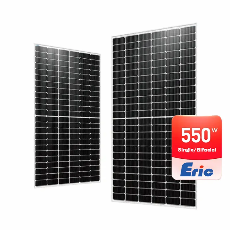 En düşük fiyat güneş panelleri 24v 500w yüksek verimli Monocrystalline güneş panelleri 600watt